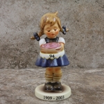 M.I. Hummel 541 Sweet As Can Be, 94th Anniversary Commemorative Edition, 1909-2003, Tmk 8