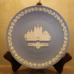 Wedgwood Christmas Plate 1980 St. James' Palace