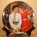 Knowles, ANNIE Collector Plate Series, 3rd Issue, 1983 Annie and Grace