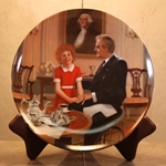 Knowles, ANNIE Collector Plate Series, 5th Issue, 1985 Tomorrow