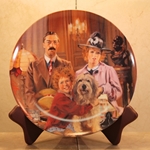 Knowles, ANNIE Collector Plate Series, 7th Issue, 1986 Annie, Lily and Rooster