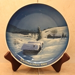 Rosenthal Weihnachten Christmas Plate, 1961 Type 2