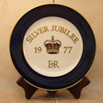 Rosenthal Commemorative Plate 1977 Silver Jubilee