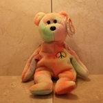 Peace Bear (original), 04053, 5th Generation, Type 1, 1996 ©