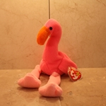 Pinky, Flamingo, 5th Generation, Swing Tag, 6th Generation, Tush Tag, Type 1, 1995 ©