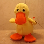 Quackers (with wings) Duck, 04024, 5th Generation, Type 1, 1993 ©