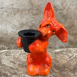 Goebel Figurine, EW 227 Terrier, Orange, Tmk 2(R), Type 4