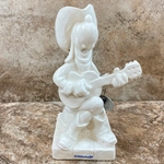 Disney Figurines, Goofy Playing Guitar, 17-228/15, Arbeitsmuster, White, Tmk 6