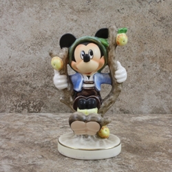 M.I. Hummel Figurines 142 3/0 Apple Tree Boy / Disney Figurines 50 Years, Type 3