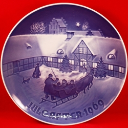 Bing & Grøndahl Christmas Plate 1969