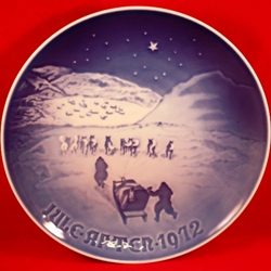 Bing & Grøndahl Christmas Plate 1972