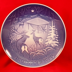 Bing & Grøndahl Christmas Plate 1980