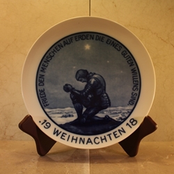 Rosenthal Weihnachten Christmas Plate, 1918