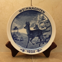 Rosenthal Weihnachten Christmas Plate, 1924