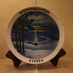 Rosenthal Weihnachten Christmas Plate, 1935