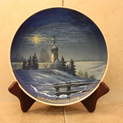 Rosenthal Weihnachten Christmas Plate, 1962 Type 2