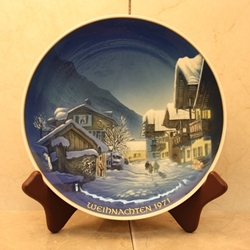 Rosenthal Weihnachten Christmas Plate, 1971