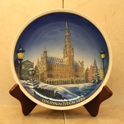 Rosenthal Weihnachten Christmas Plate, 1980