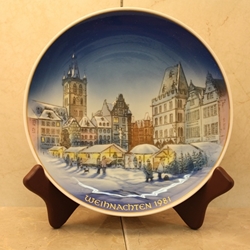Rosenthal Weihnachten Christmas Plate, 1981