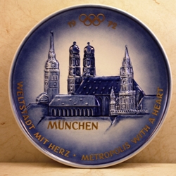 Olympic Plate 1972 München
