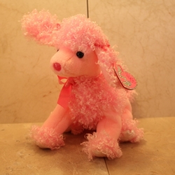 Pinky Poo, Poodle, Beanie Pinkys, Type 1, 2004 ©