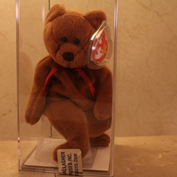 Teddy (brown, new face), Bear, 04050, 4th Generation, Type 1, 3rd Tush Tag