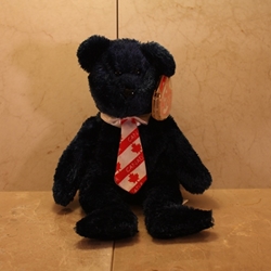 Pops Bear, (Canada necktie), 10th Gen Swing Tag, 11th Gen Tush Tag, 2002©, PE