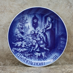 Bareuther Weihnachten Christmas Plate 1991