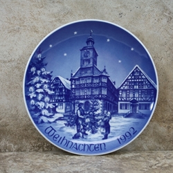 Bareuther Weihnachten Christmas Plate 1992