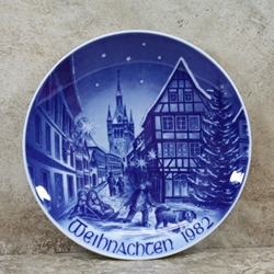 Bareuther Weihnachten Christmas Plate 1982