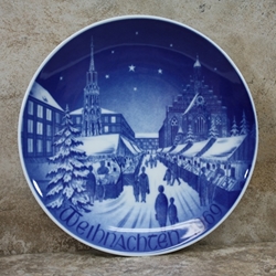 Bareuther Weihnachten Christmas Plate 1969