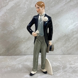 Goebel Figurines, Fashion On Parade, 16 288, Waiting for his Love 1925, Tmk 6