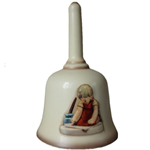 Hummel 869 With Loving Greetings, 1987 Miniature Bell