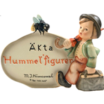 Hummel 209 M.I. Hummel Dealer's Plaque, Swedish Language