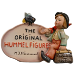 Hummel 210 M.I. Hummel Dealer's Plaque, Schmid Bros Inc Boston