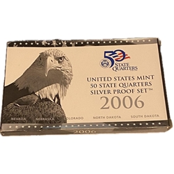 U.S. Proof Set, 50 State Quarters Silver