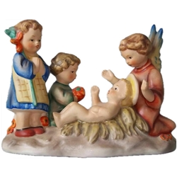 Hummel 113 Heavenly Song, Candleholder, Tmk 5