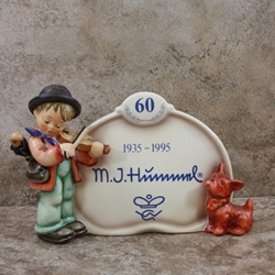 Hummel 767 Puppy Love, Display Plaque