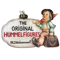 Hummel 187 M.I. Hummel Plaque In English, Wood