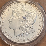 1902-O Morgan Silver Dollar