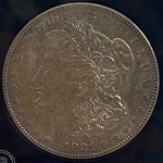 1921-S Morgan Silver Dollar