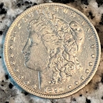 1890-O Morgan Silver Dollar