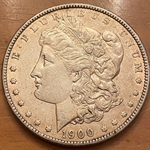 1900 Morgan Silver Dollar