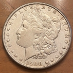 1900 Morgan Silver Dollar