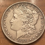 1888 Morgan Silver Dollar