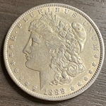 1888 Morgan Silver Dollar