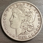 1889 Morgan Silver Dollar