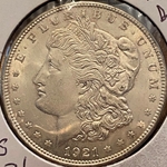 1921-D Morgan Silver Dollar