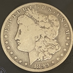 1899-O Morgan Silver Dollar