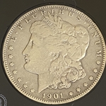 1901-O Morgan Silver Dollar